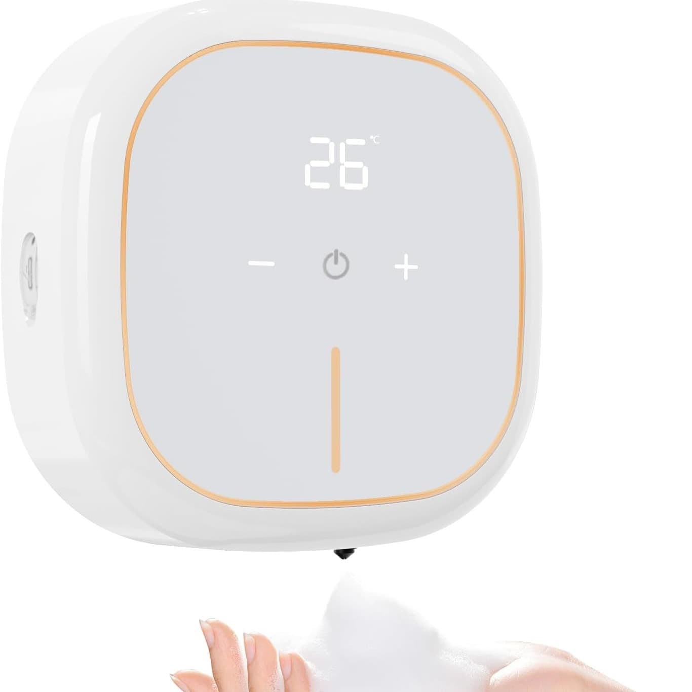 Factory Cross-border Induction Smart Soap Dispenser Waterproof USB Charging Wall-mounted Small Foam Drop Wash Mobile Phone