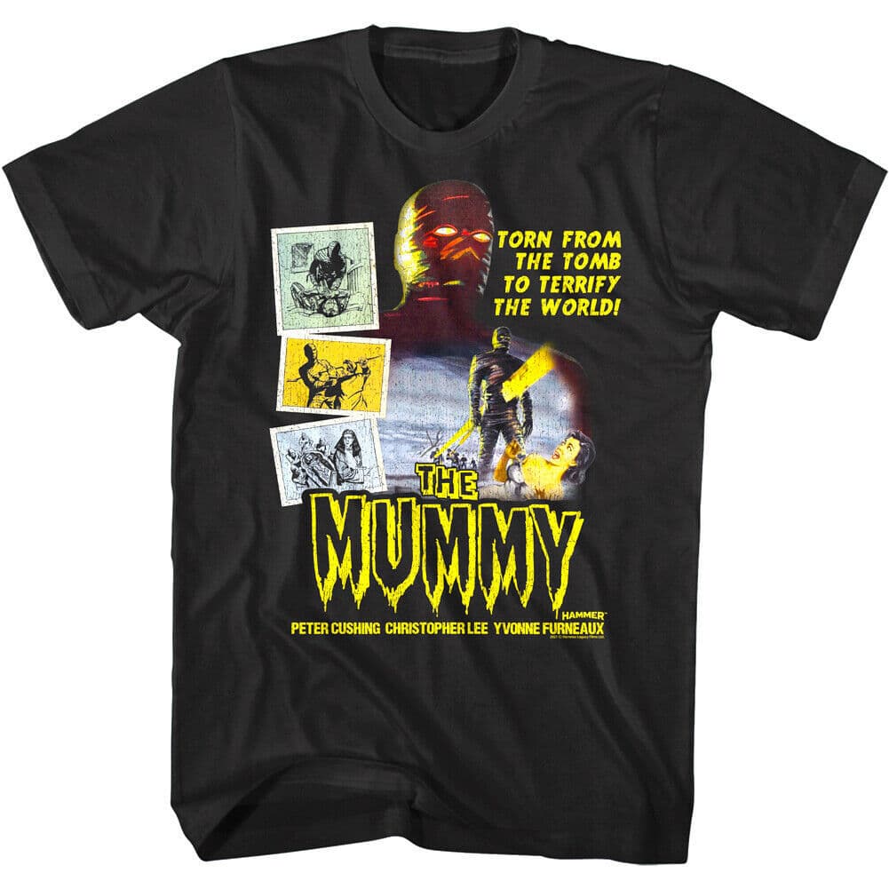 Mummy Torn From The Tomb Mens T Shirt Princess TombT-shirt