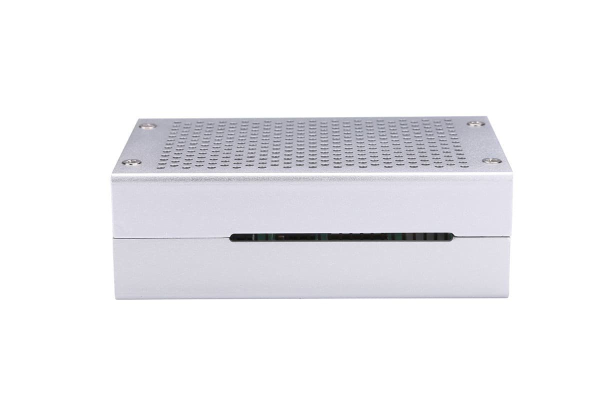 Raspberry Pi 4 Aluminum Alloy Case 4B+ Shell + Raspberry Pi4 Chassis Heat Dissipation Box Accessories