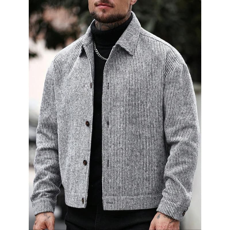 R 62749 Retro Collar Work Jacket