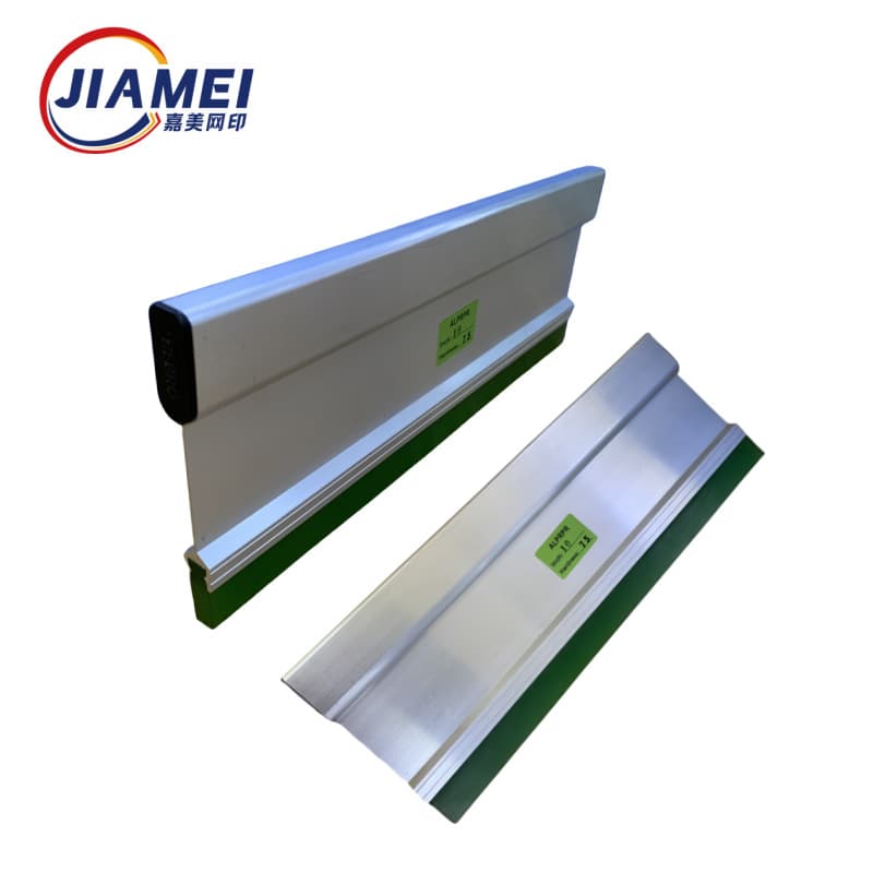 Slotted screen printing small aluminum handle scraper aluminum alloy material wear-resistant manual screen printing machine semi-automatic screen printing machine