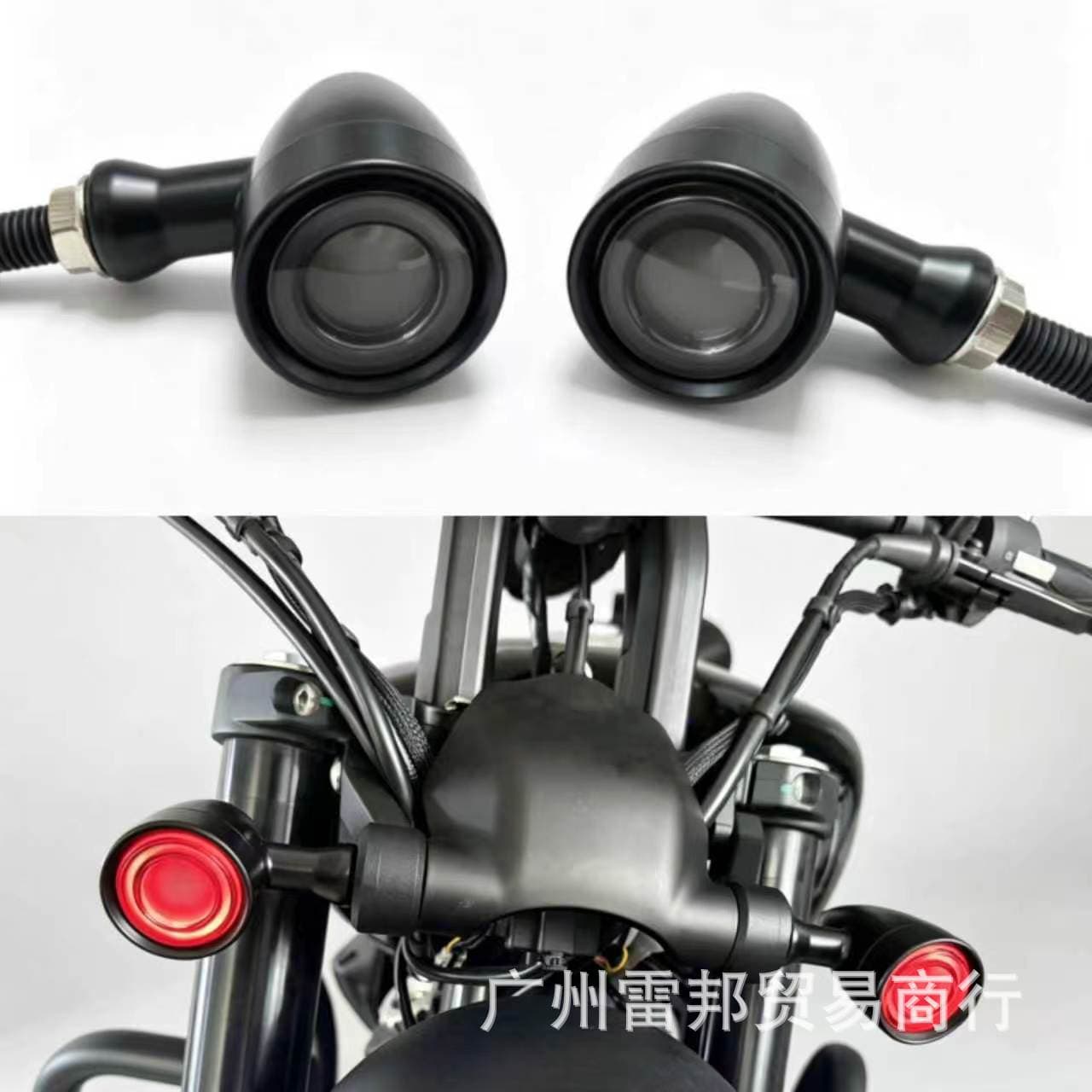 Motorcycle Retro Turn Light LED Turn Light Harley Cruise Prince Universal Turn Light Turn Light Signal Light