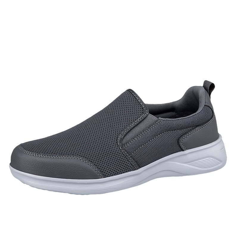 Genuine Lijian Elderly Shoes Spring Breathable Slip-On Old Beijing Cloth Shoes Middle-Aged Casual Walking Shoes Dad Shoes