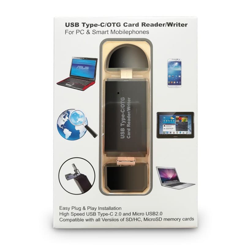 For TYPE-C 3.1 multi-function card reader, USB-C 3-in-1 TF/SD card reader multi-function