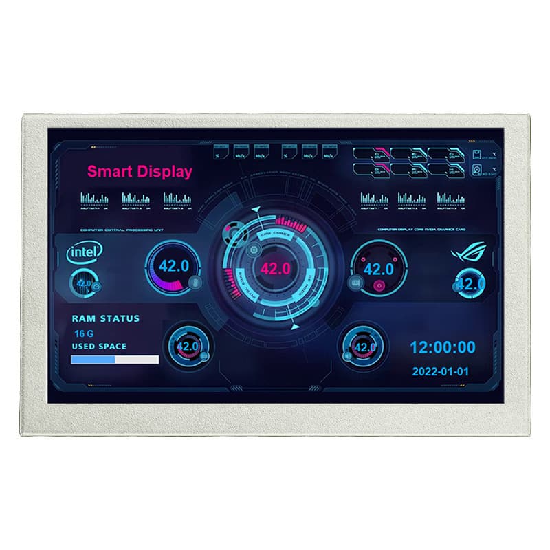 5-inch USB-C Secondary Screen Chassis IPS Computer Case Sub-Screen GPU Temperature Monitoring Status Direct Connection