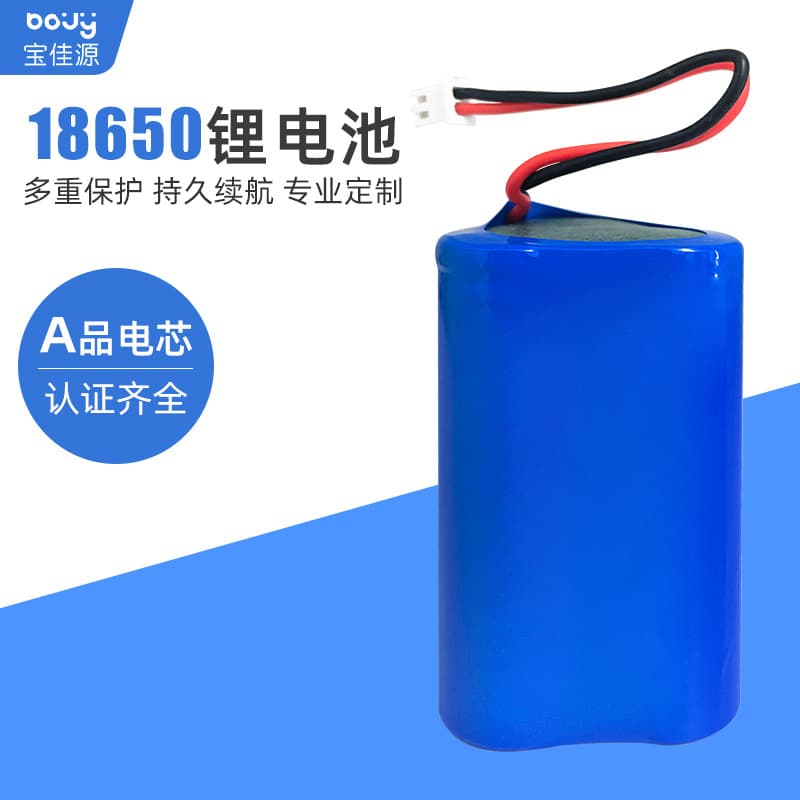 18650 Lithium Battery Pack 3600mAh High Capacity Rechargeable 18650 Lithium Battery Pack for Fan and Robot Vacuum