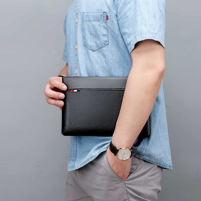 Factory Direct Men's Bag Handbag Men's Bag Tote Bag Clutch Bag Men's Live Streaming Envelope Bag Men's Hand Clutch Bag