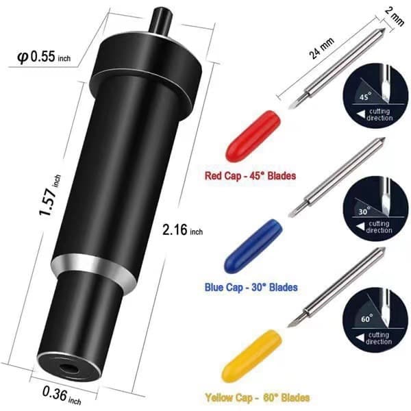 Deep-cut blade holder Explore Air blade holder engraving machine cutting adhesive reflective film Roland engraving blades
