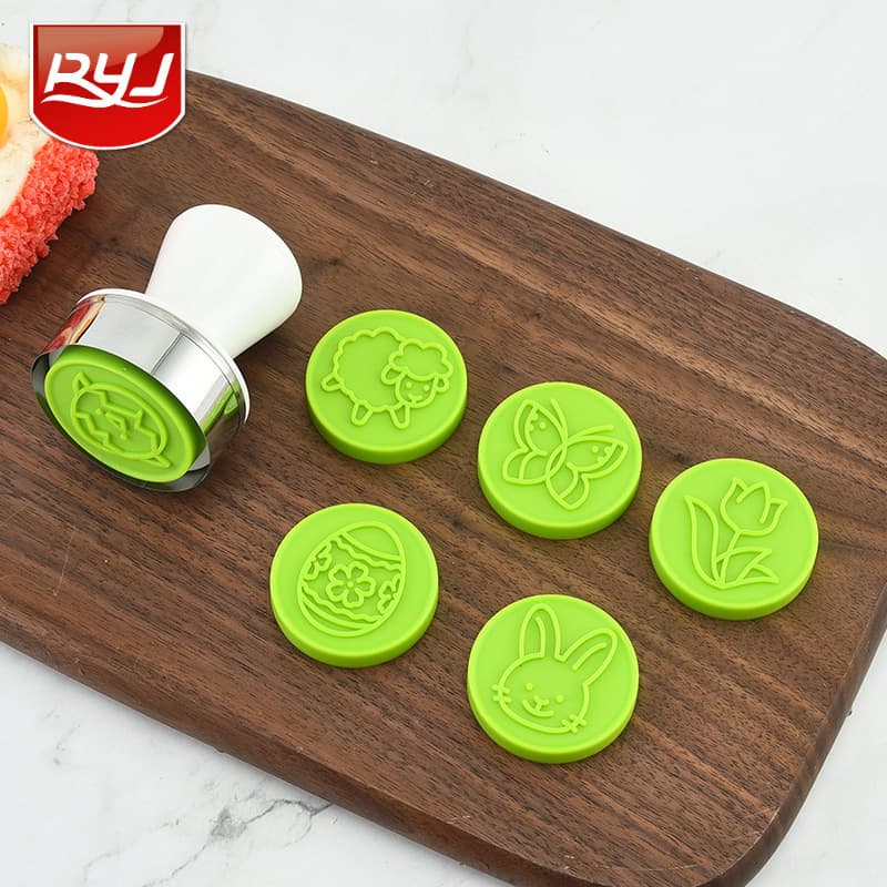 Factory Direct Sales Stainless Steel Cookie Mold Cookie Seal 3D Christmas Resurrection Cookie Mold Baking Tool
