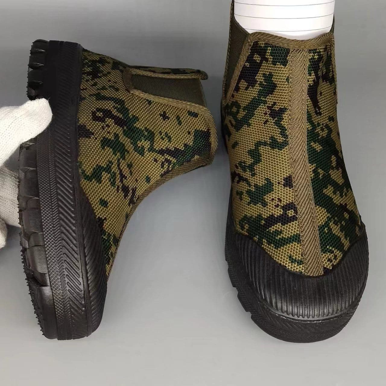 New Men's Liberation Shoes, Safety Work Shoes, Canvas Shoes, Yuanbao Work Shoes, High-Top Liberation Shoes for Construction Sites