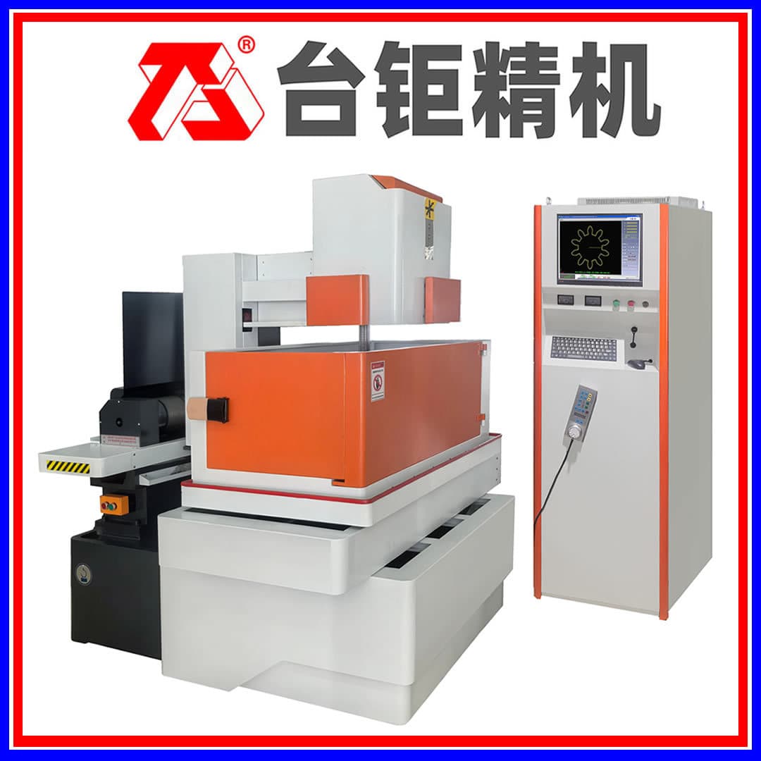 Medium Wire EDM Machine In Stock Windows System DK530 High Precision Servo Medium Wire