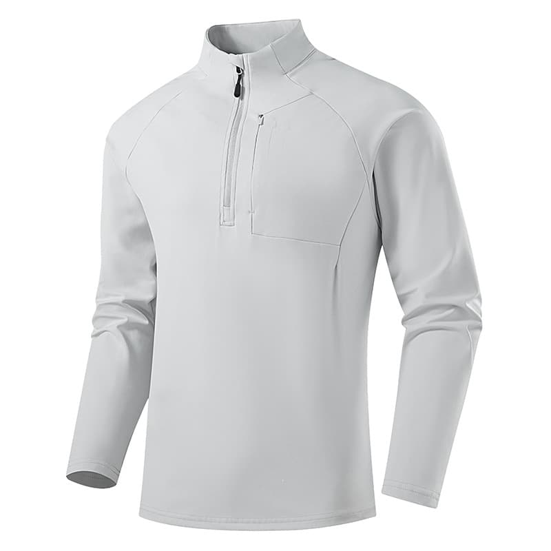 2026 New Spring Autumn Half-Zip Stand Collar Polyurethane Fleece Two-Piece Versatile Long Sleeve Pullover Hot-Selling Cross-Border Style