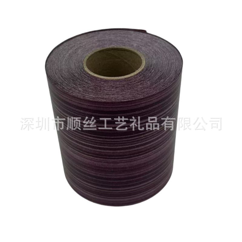 Simulated leaf ribbon, waterproof plastic ribbon, PP bark ribbon, waterproof ribbon