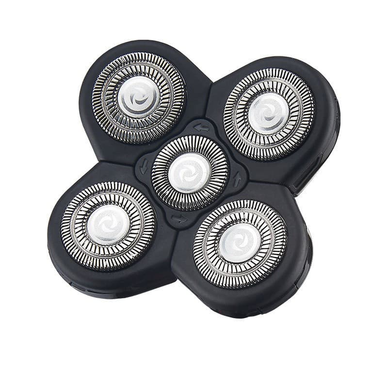 Bald Head Shaver Replacement Blade Set - 5 Blades for Bald Head Hair Clipper Accessories