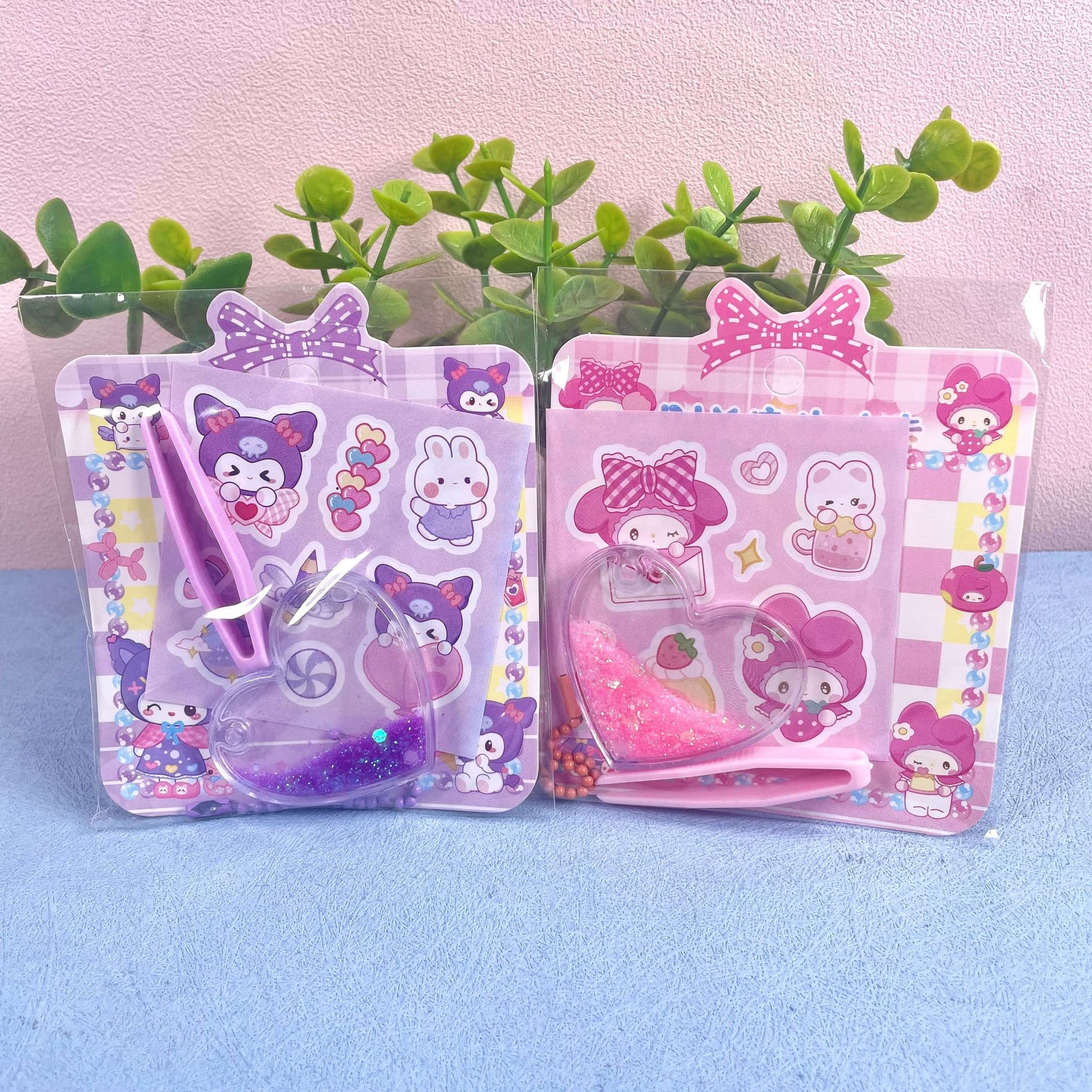 DIY Sand Guka Brick Pendant, Sanrio Guka Sticker Set, Girl's Journal, Children's Birthday Gift