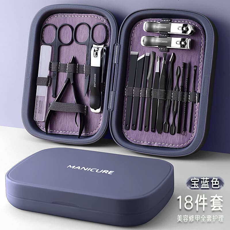 Professional Stainless Steel Nail Clipper Set Eagle Beak Clippers Pedicure Tool Kit Beauty Nail Art Full Set Manicure Tools