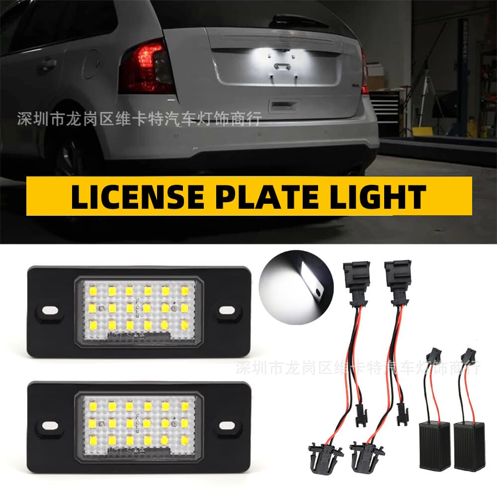 For Porsche/Volkswagen License Plate Light Porsche Cayenne VW Touareg PASSAT