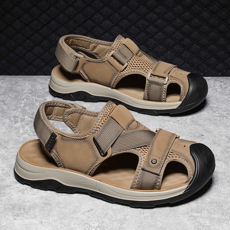 Men's Sandals 2025 New Summer Outdoor Anti-Slip Wear-Resistant Hiking Trekking Wading Beach Shoes