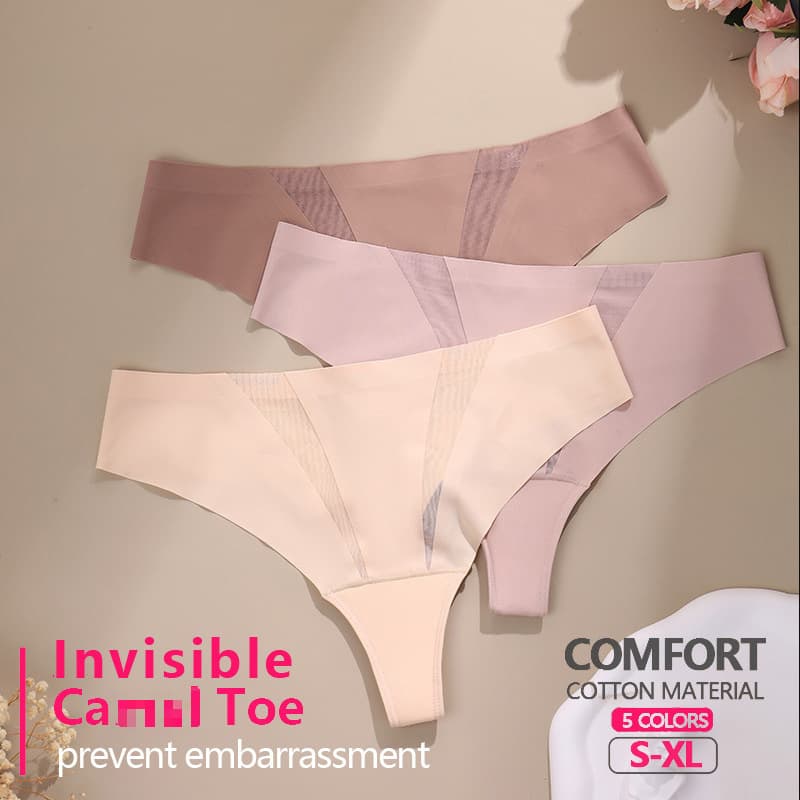 2025 new European and American triangle panties high elasticity breathable anti-visible line panties antibacterial crotch sweat-wicking underpants women cross-border.