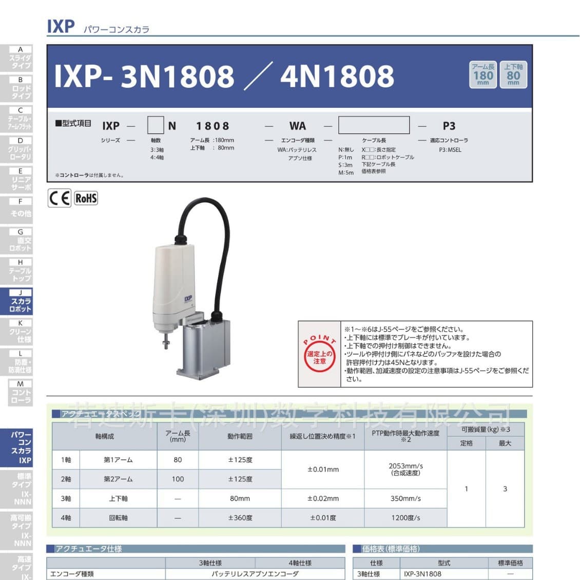 IAI servo electric cylinder limited stock, Japanese IAI robot selection, Japan IAI industrial robots