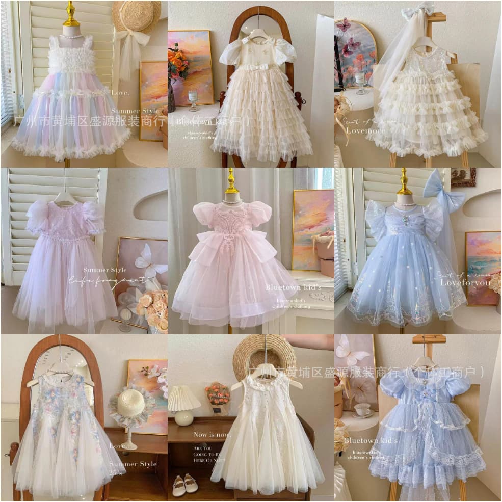 Cute Girls Toddler Summer Dress 2026 New | Cute summer dress for small and medium-sized children