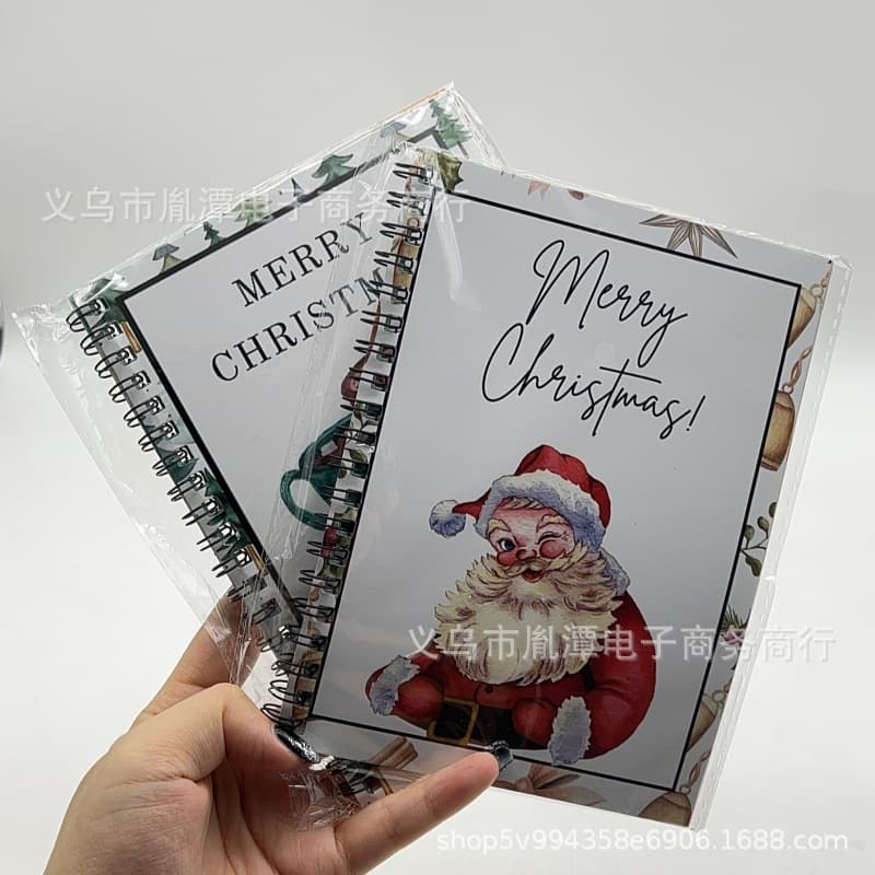 Cross-border New Product Christmas Gift Card Book Decorative Art Print for Teens