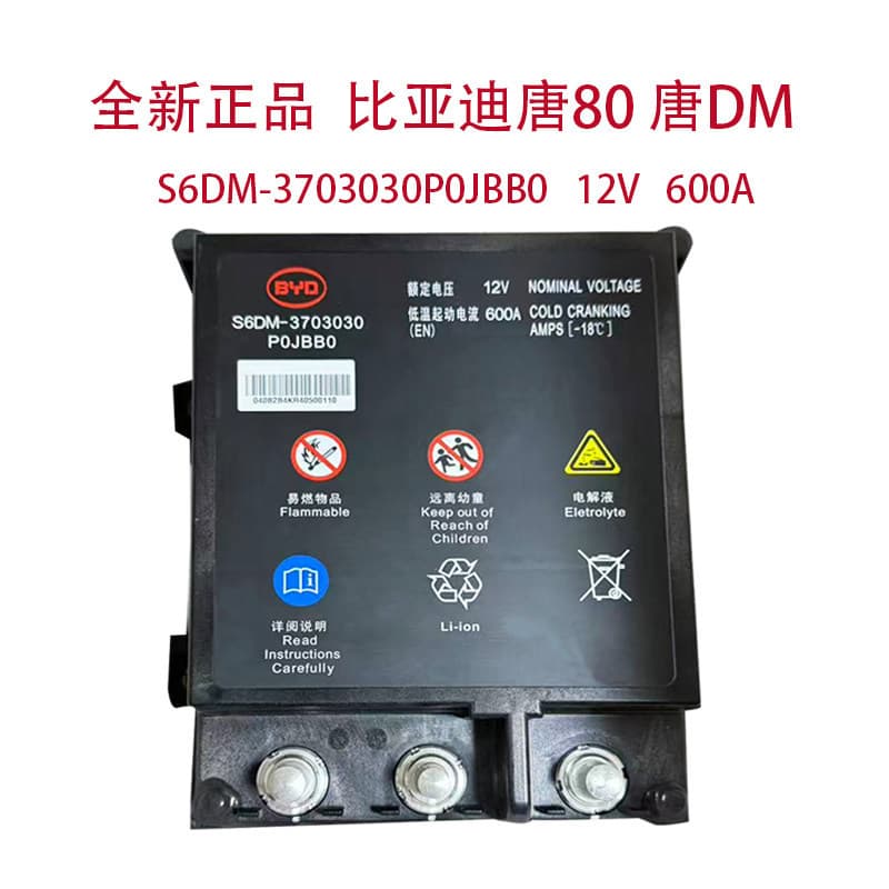 New 2015-2016 BYD Tang 80 Tang DM Genuine Starter Low-Voltage Car Battery