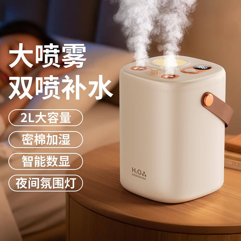 Humidifier Home Large Capacity Spray Quiet Office Air Humidifier for Pregnant Women Baby Bedroom