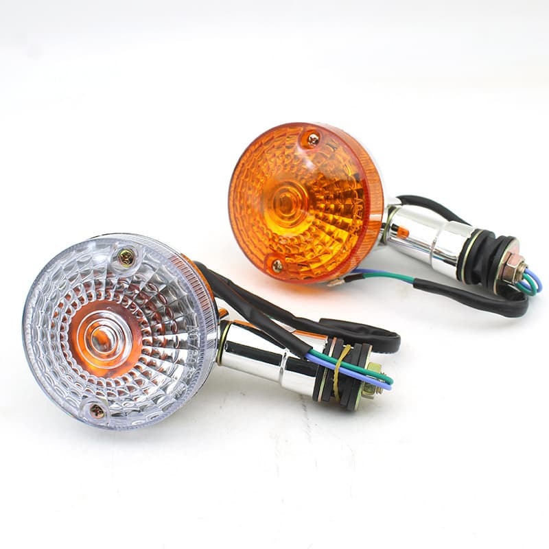 GN125-8 Small Prince Motorcycle Turn Signal HJ125-8 Front and Rear Turn Signal Direction Light Blinker