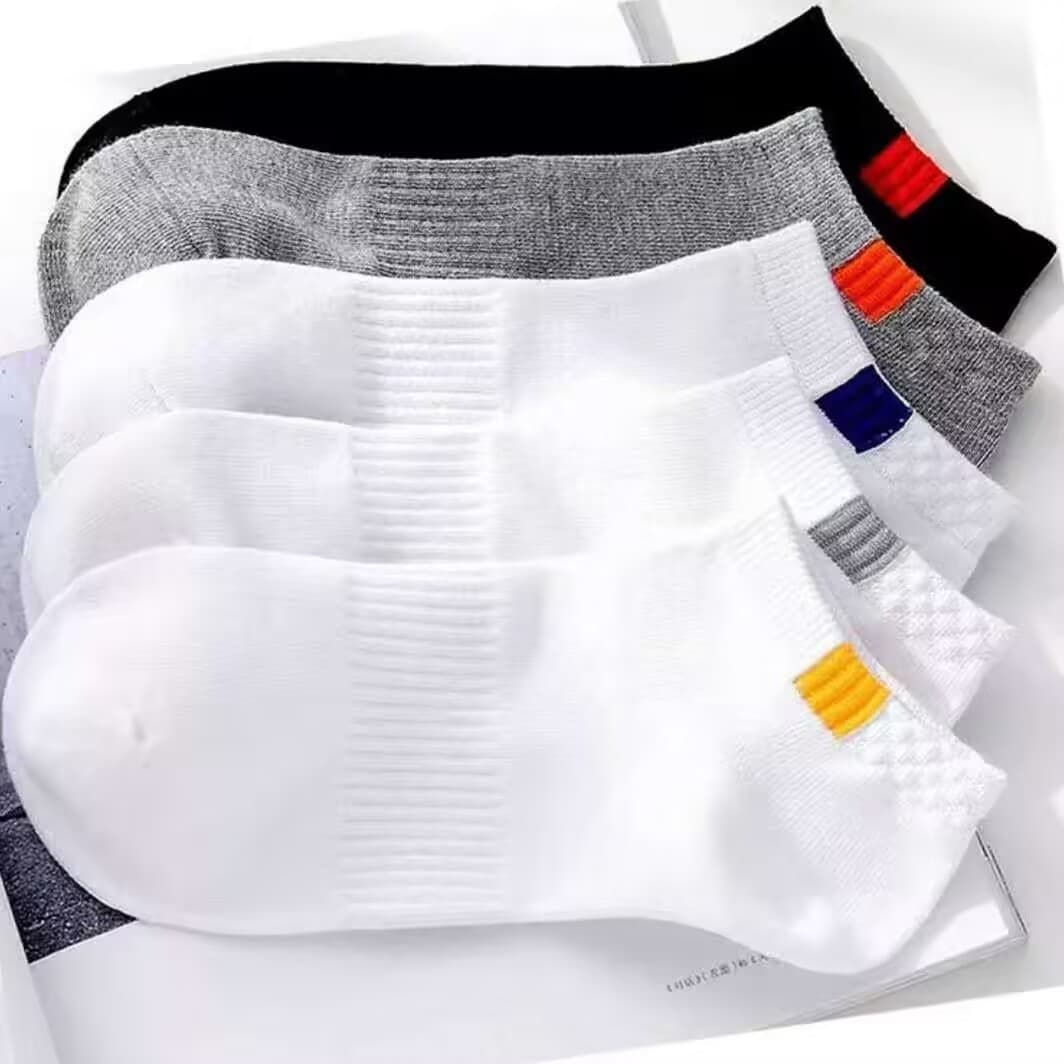 Zhuji Socks Industry Spring/Summer Deodorant Moisture-Wicking Breathable Socks Men's Short Socks Japanese Style Low-Cut Boat Socks Women's Socks