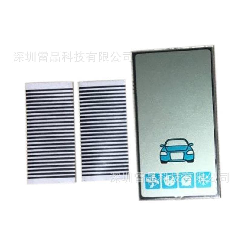LCD Screen Sheet LCD Display for Anti-theft Russia Key Starline A93 A63