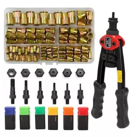 BT-606 Double-handled manual rivet nut gun, pull nut gun, pull nut rivet gun, M3-M8 rivet nut tool