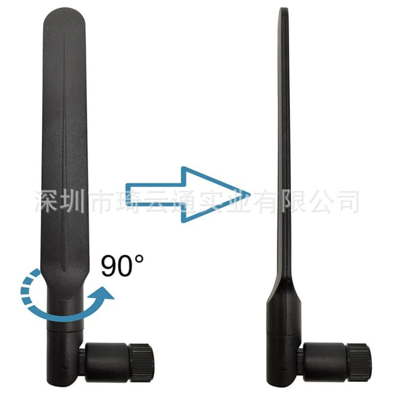 Supply 4G LTE Full Netcom Antenna for Vending Machine, Tissue Dispenser, Foldable Rubber Rod Antenna, WiFi Antenna