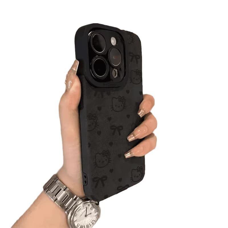Niche Line Bow Phone Case for Apple iPhone 17, Huawei nova 14, Trendy Drop-Resistant Protective Cover