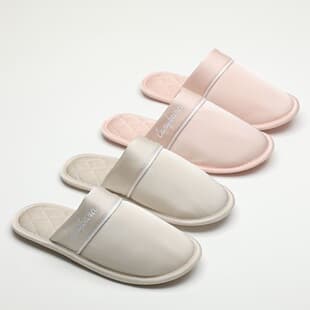 Four Seasons Couple Slippers, Non-Slip, Spring/Summer/Autumn Indoor Home Slippers, Quiet, Non-Slip, Closed-Toe Slippers