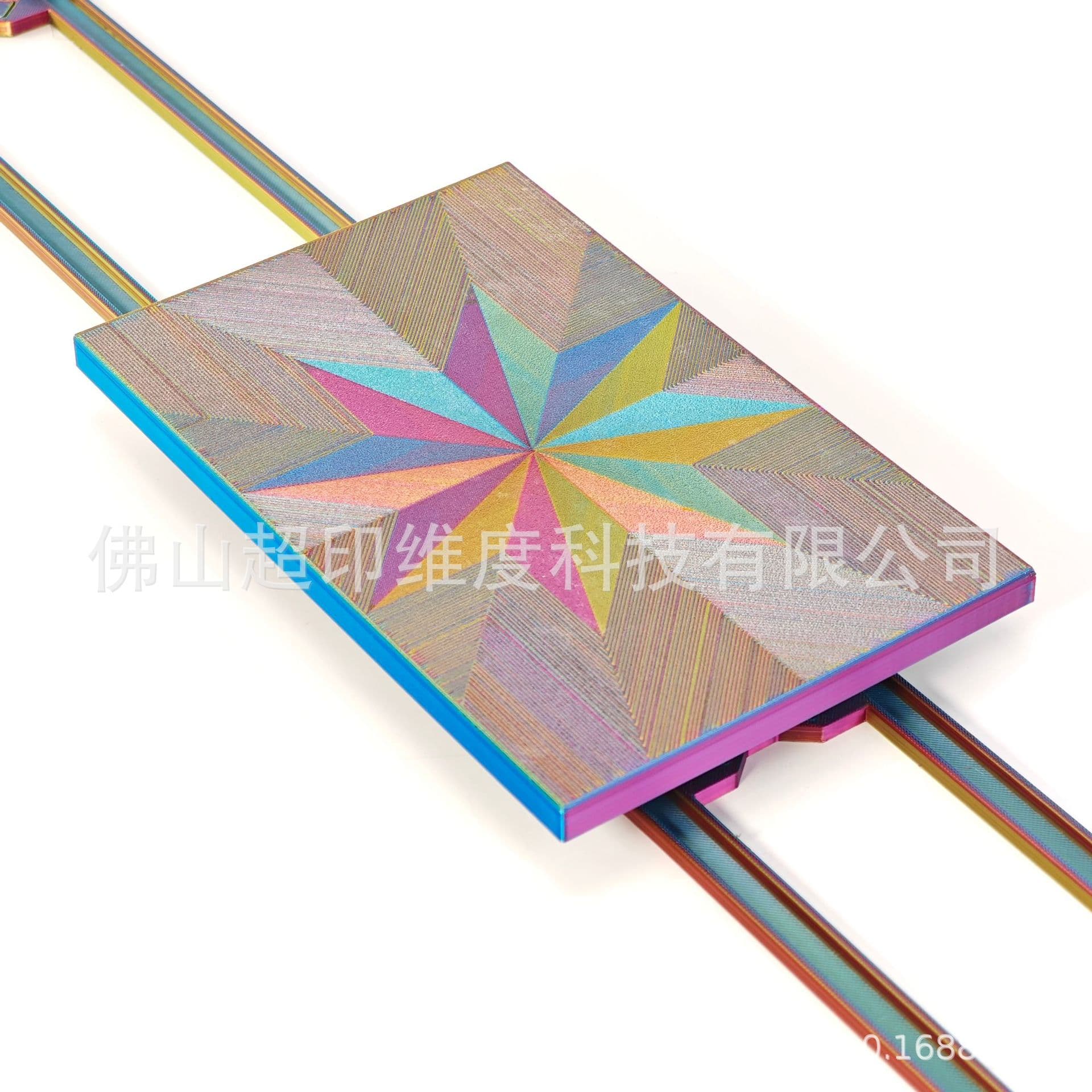 Multi Color Game Glider Card Slider Modern Art Simulation 3D Printed Poker Game Track in Stock PLA Material Customizable Decoration