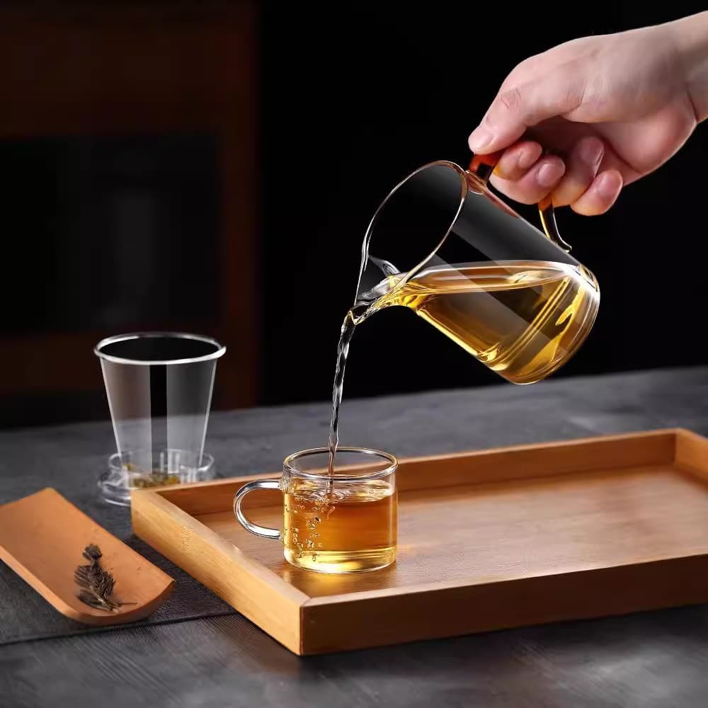 Fair Cup Direct Sales Tea Maker Tea Set Wholesale Glass Teapot Brewing Tea High Temperature 2026 New Style Teapot Tea Water