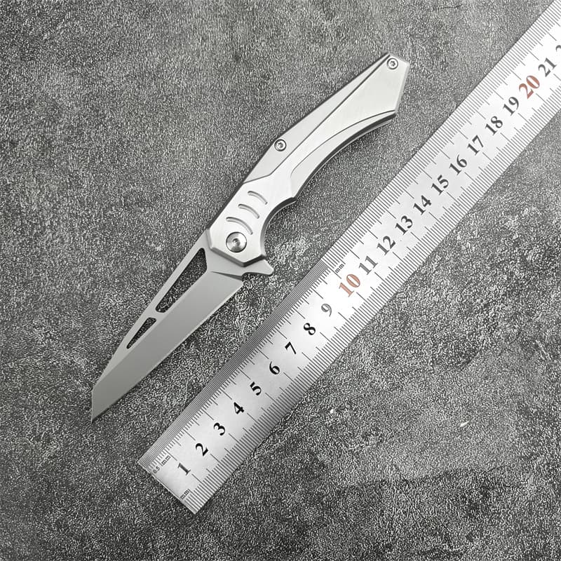 High Hardness Outdoor Folding Knife Self-Defense Bearing Knife High Quality Folding Knife Camping Portable Pocket Knife Fruit Knife