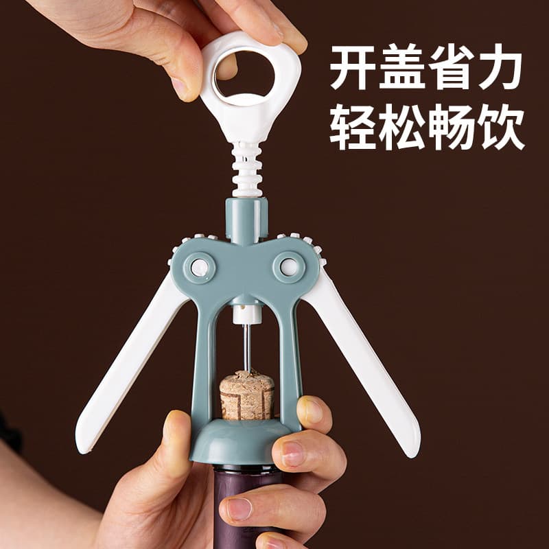 Manual Plastic Wine Beer Bottle Opener Multi-Purpose Beer Red Wine Bottle Opener Handheld Easy to Use Affordable Bottle Opener