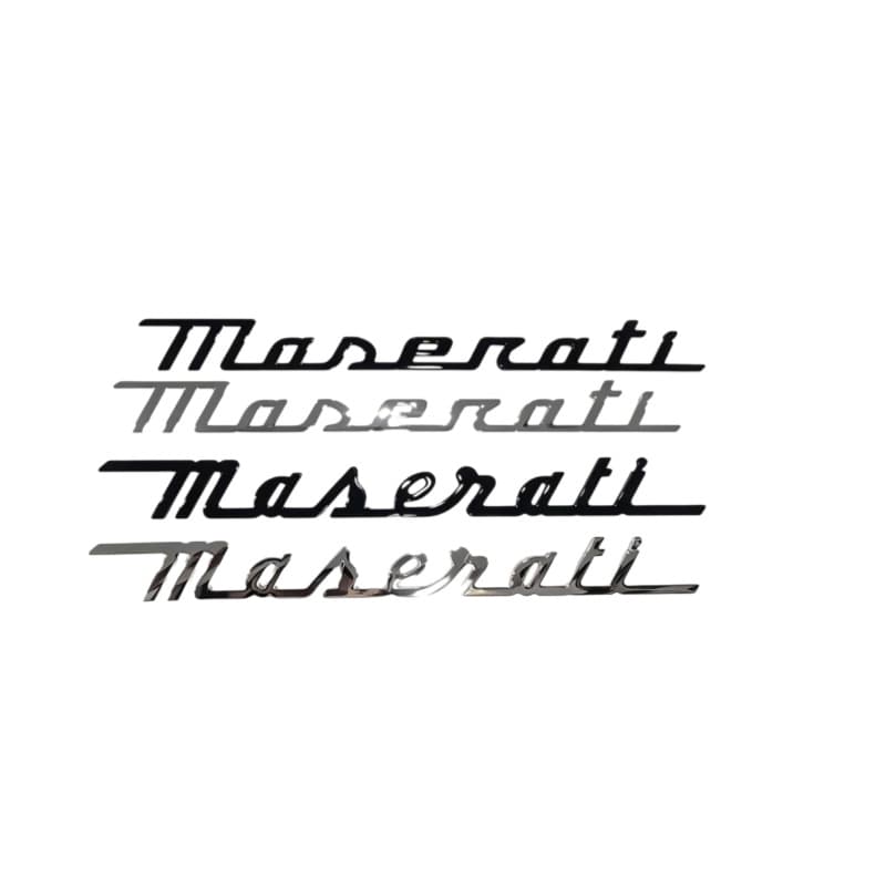 Suitable for Maserati Maserati English logo Ghibli Q4GTS Ghibli rear tail logo modified car logo