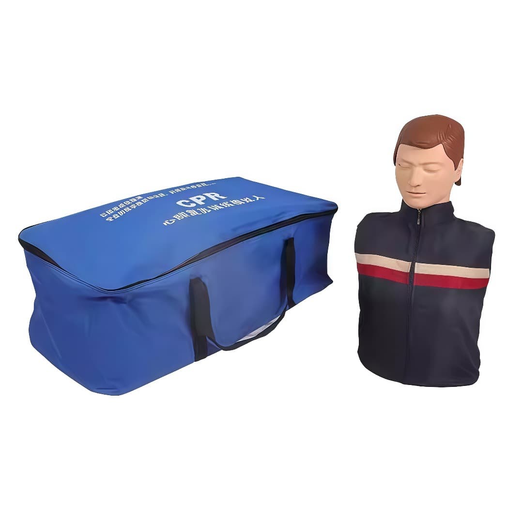 CPR Training Manikin Half Body Cardiac Emergency Rescue Medical Dummy Model Basic Configuration Shanghai Factory