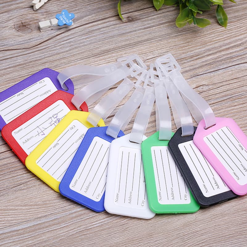 Suitcase Label Tags, Luggage Hanging Tags, Airplane Tags, Travel Case Check-in Tags, Classification Tag Hangers