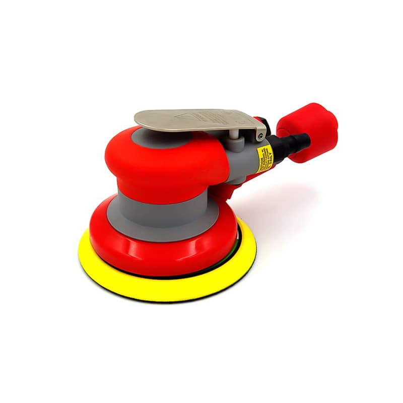 POURMAN 26651 6-inch Pneumatic Circular Eccentric Grinding Set, Stroke 5mm