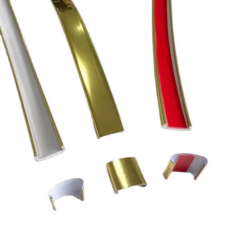 U-Shape Print Frame Edge Clip, Metal Snap-On Edge Trim, Rounded Corner Print Clip Connector, Print Accessories