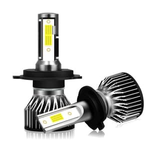 V6 Car LED Headlight H4 Hi/Lo Beam Motorcycle Locomotive Front Light F2 COB Bulb
