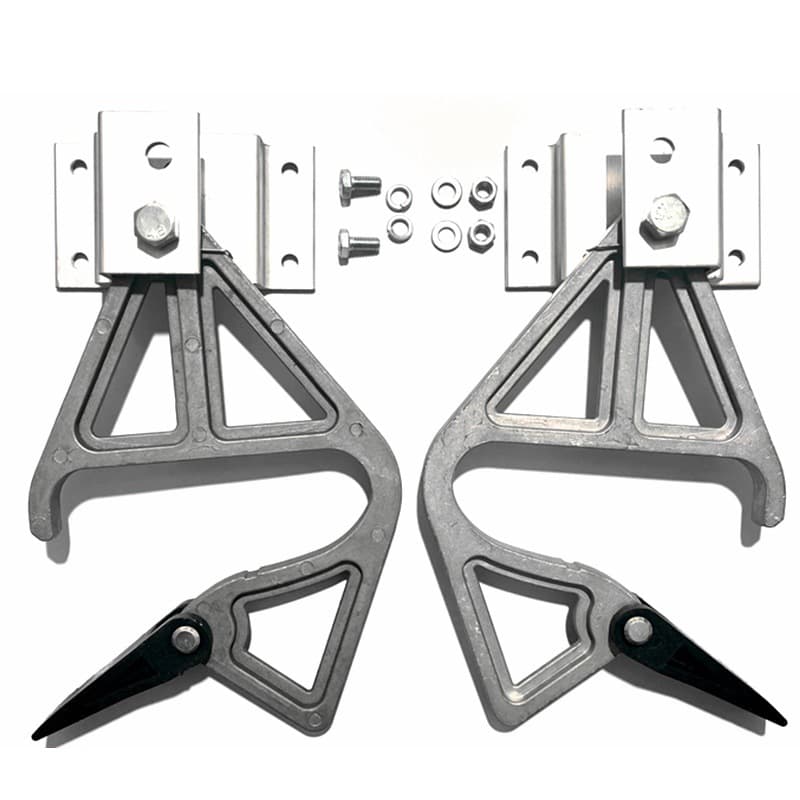 Telescopic Ladder Accessories Complete Set A-frame Extension Ladder Spring Buckles Plum Blossom Disc Buckles Pull Rope Hooks Pulleys Dual-purpose Ladder Feet