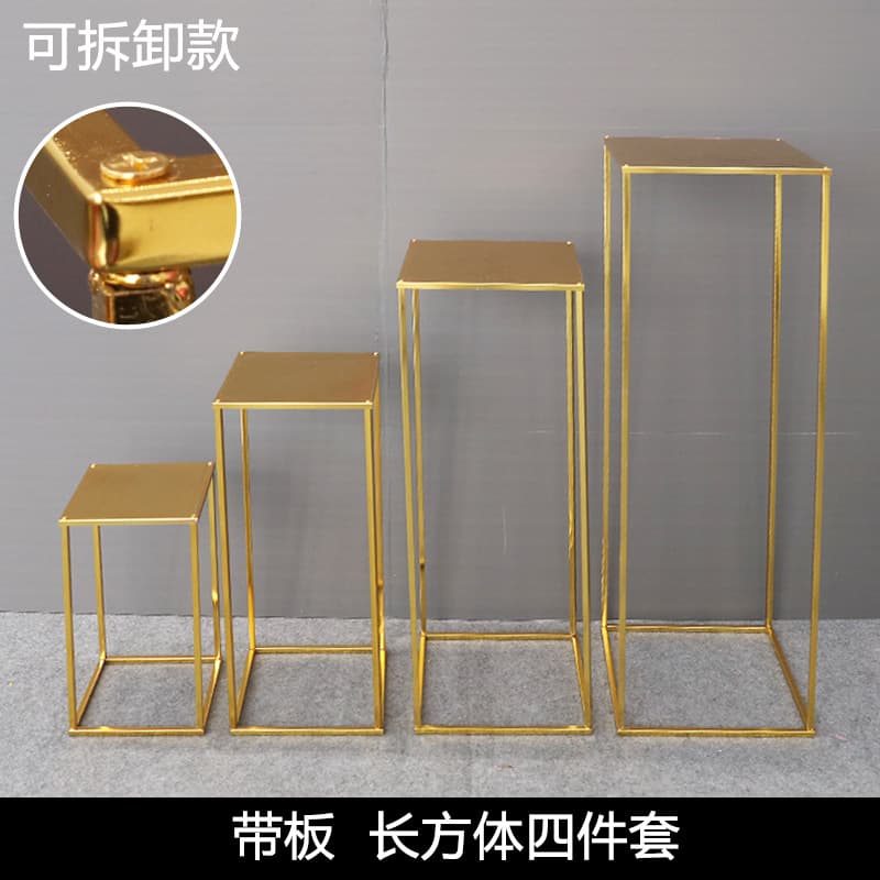 Metal Frame for Wedding Arch, Flower Stand, and Decorative Display Stand for Floral Arrangements and Events