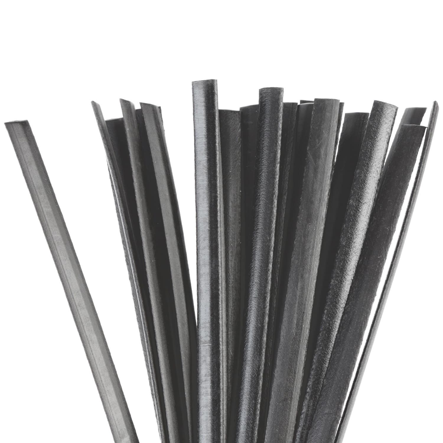 Car bumper plastic welding rods, PP welding rods, flat wide welding rods, PA plastic welding machine, polyvinyl chloride black welding rods