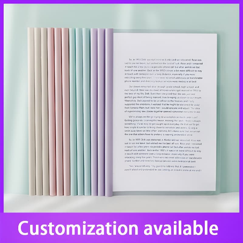 (Xiao Zhang) Custom A4 Lever Arch File - 12mm Thick