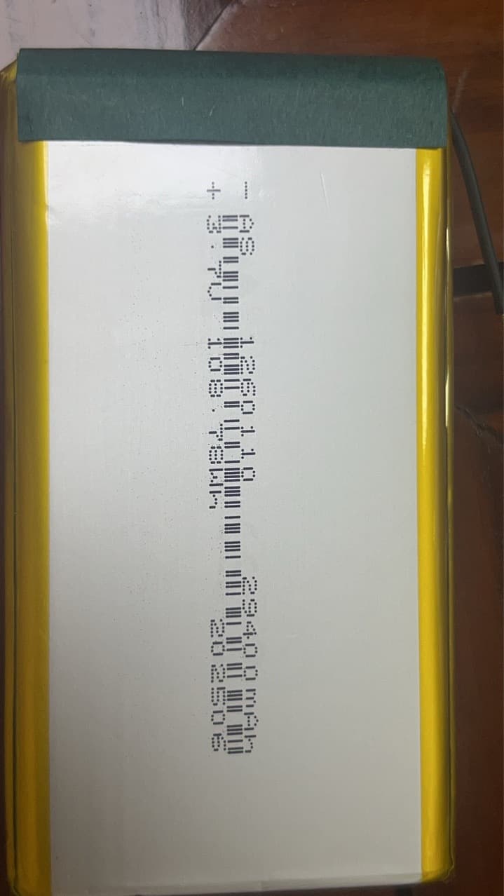 Power Bank JIASHANG 1260110 - 9000mAh Full Capacity Lithium-ion 3.7V Polymer Battery High Density